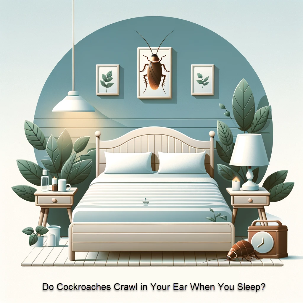 Do Cockroaches Crawl In Your Ear When You Sleep