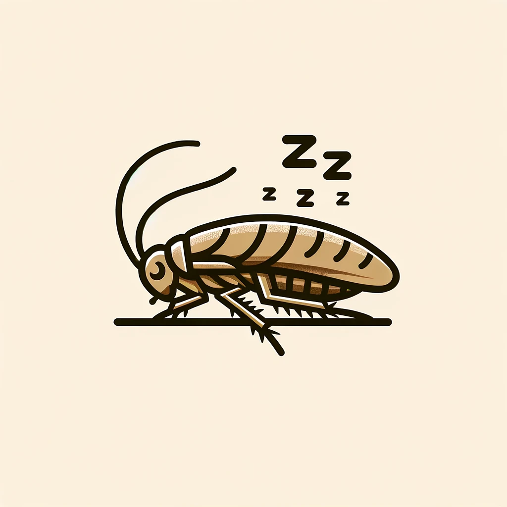 do cockroaches sleep?