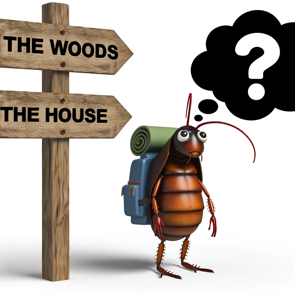wood roach vs cockroach